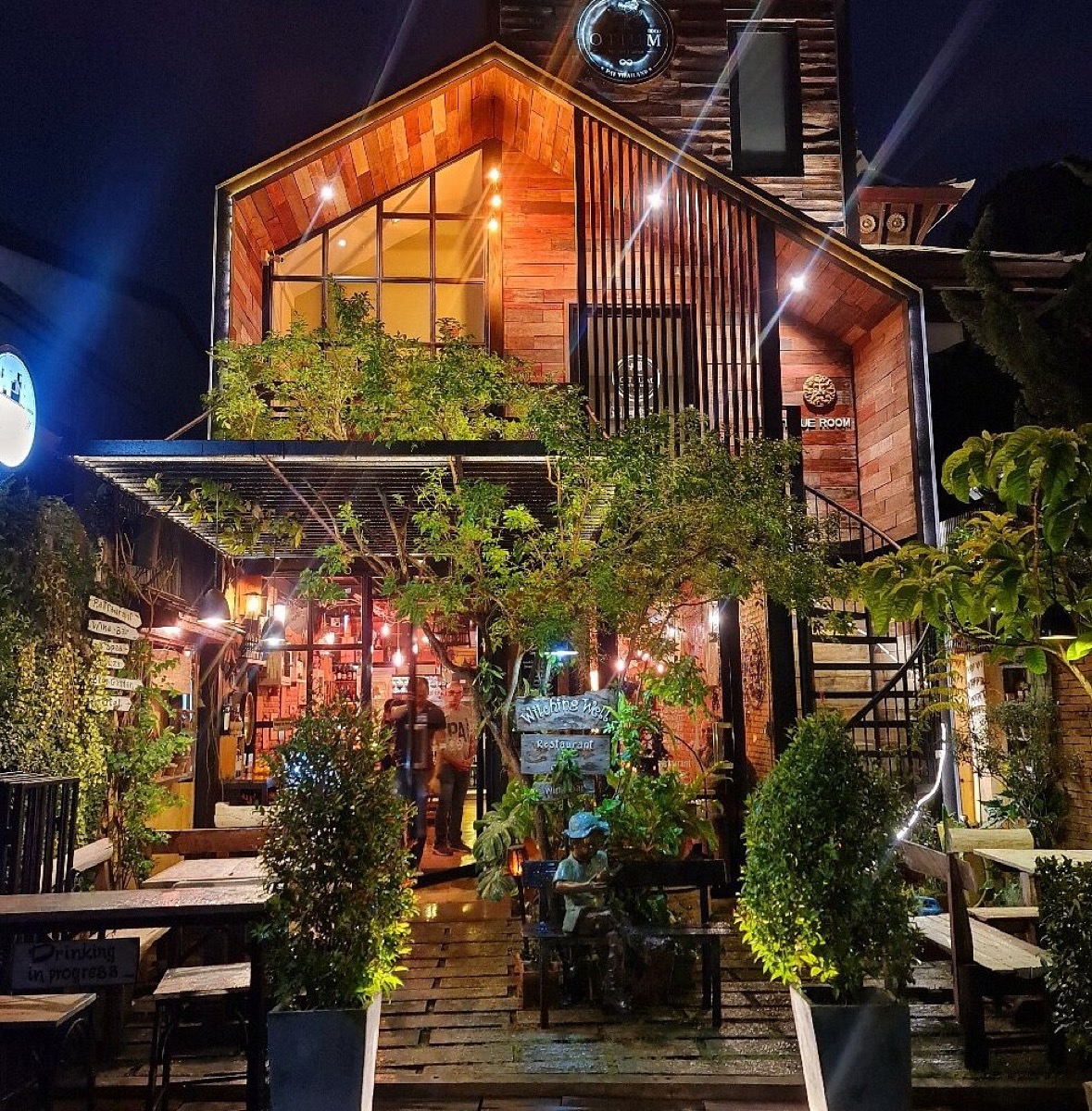 Witching Well themed restaurant and café in Pai, Thailand