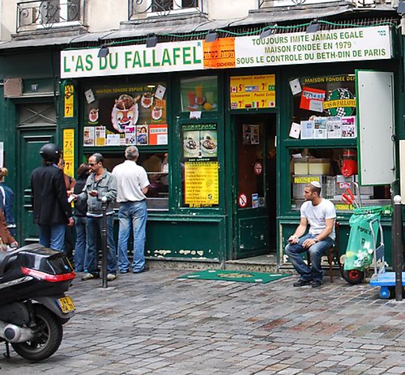 L'As du Fallafel in the Marais, Paris