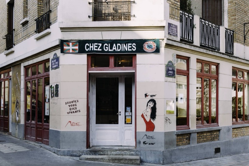 Chez Gladines Basque restaurant in Paris
