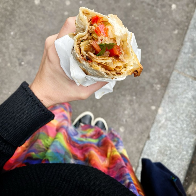 Urfa Durum Kurdish wraps near Strasbourg Saint-Denis, Paris