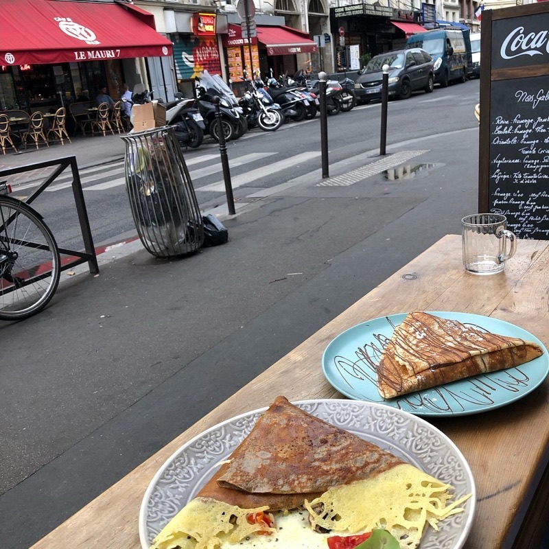 La Droguerie du Marais in Le Marais — For an authentic Parisian street crepe experience, La Droguerie du Marais is an 