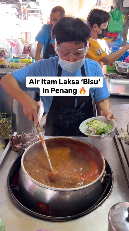 Air Itam Assam Laksa in Penang