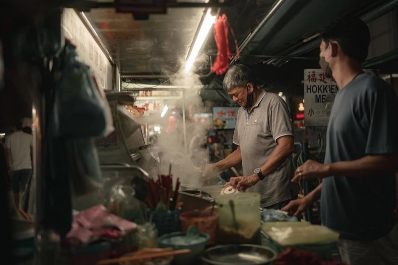 New Lane Hawker Centre (Lorong Baru) in Penang