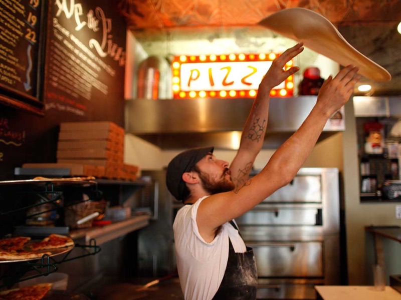 Pizza Brain in Kensington — America's first pizza museum and a beloved neighborhood spot, Pizza Brain occasi