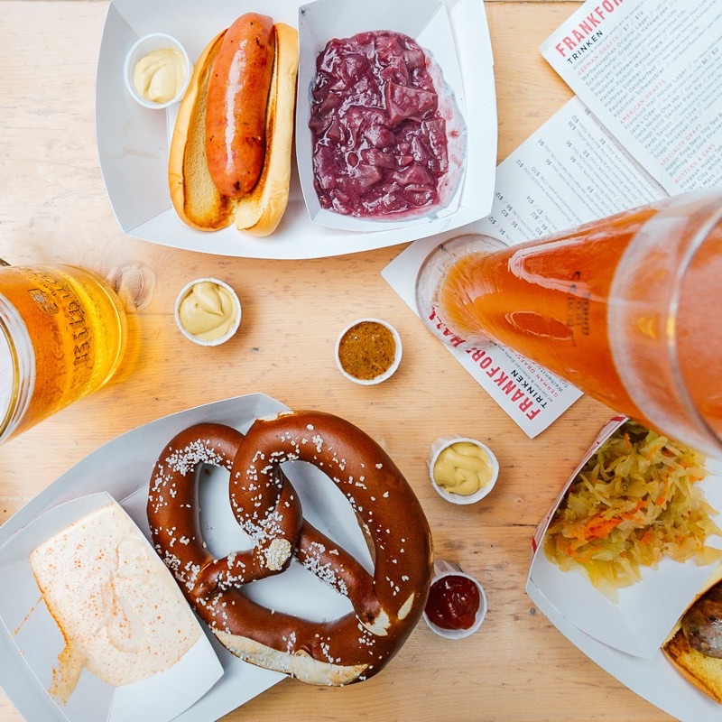 Frankford Hall in Fishtown — Stephen Starr's Frankford Hall is a sprawling German-style beer garden in Fishto