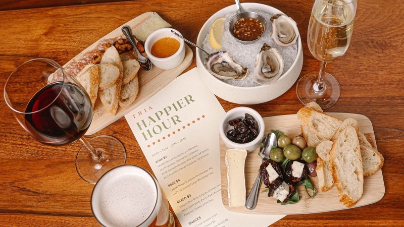 Tria Cafe Rittenhouse in Rittenhouse Square — Tria Cafe Rittenhouse is a cozy and acclaimed wine, cheese, and beer bar. Their 