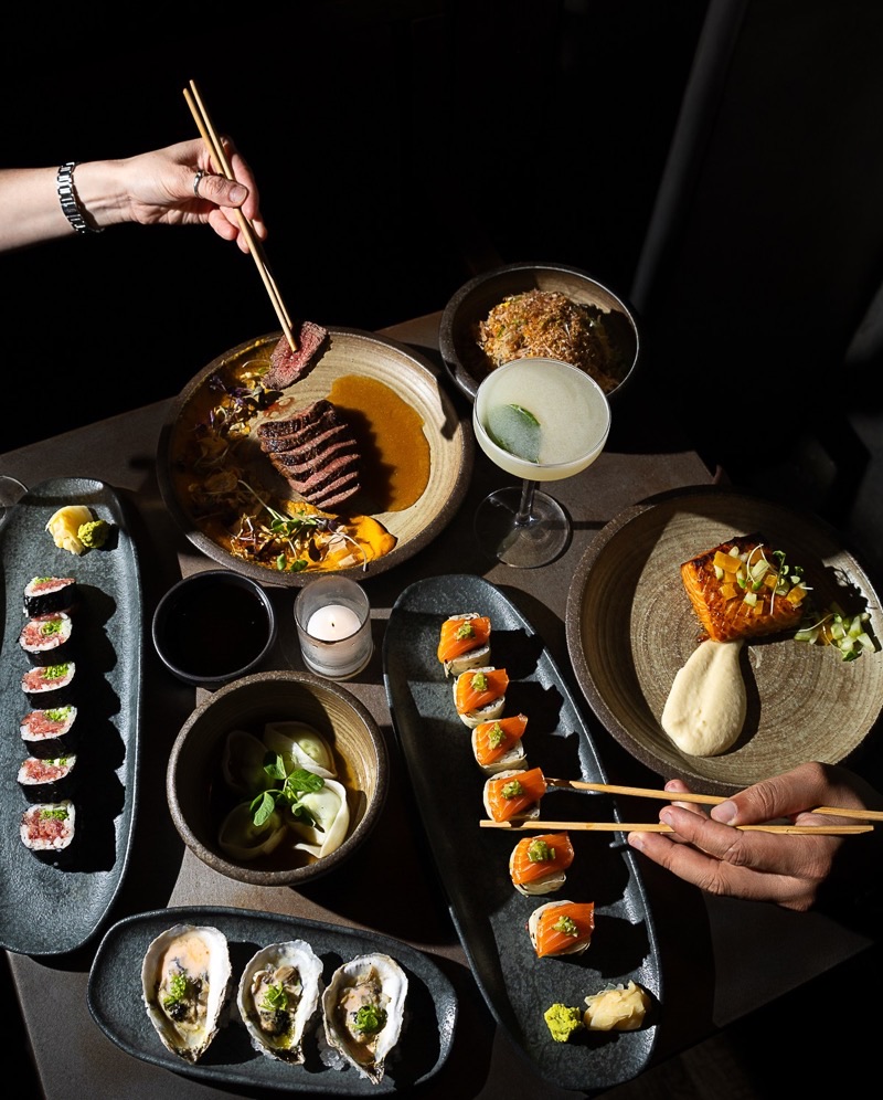 Double Knot in Midtown Village — Double Knot offers an upscale, stylish ramen experience, part of a larger Japane