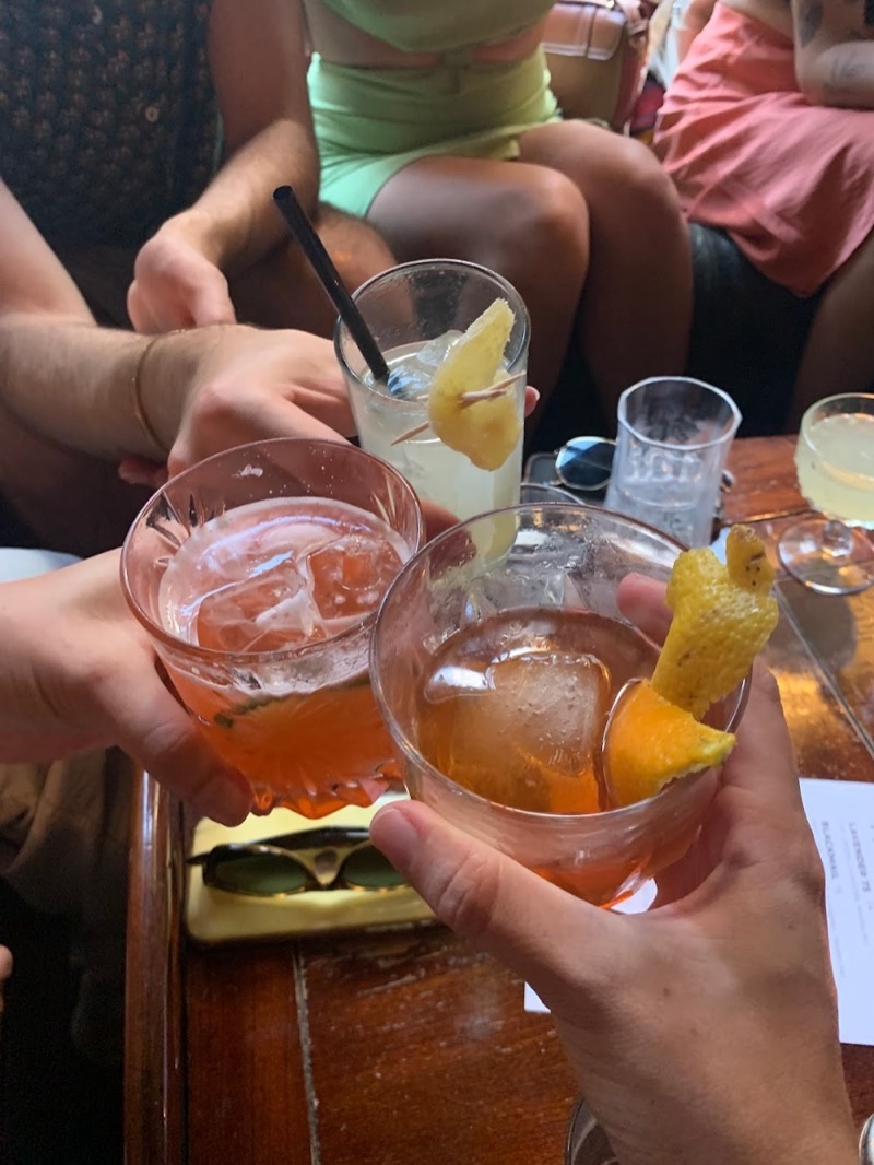 1 Tippling Place in Rittenhouse — Nestled subtly into a residential block, 1 Tippling Place feels like stepping in