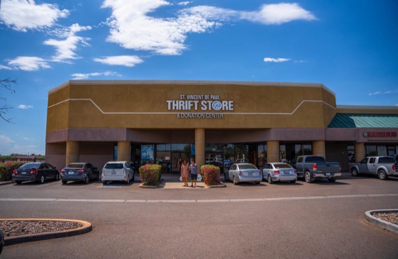 The Society of St. Vincent de Paul Thrift Store in Central City — St. Vincent de Paul operates several thrift stores in Phoenix, with the Central 