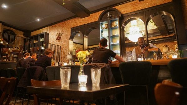 Commerce Bar in Downtown — Located in the basement of The Commoner restaurant, Commerce Bar offers a refine