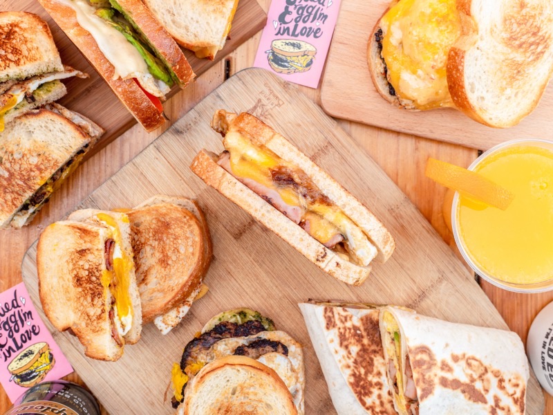 Fried Egg I'm in Love in Hosford-Abernethy — Started as a food cart, this popular spot specializes in gourmet breakfast sandw