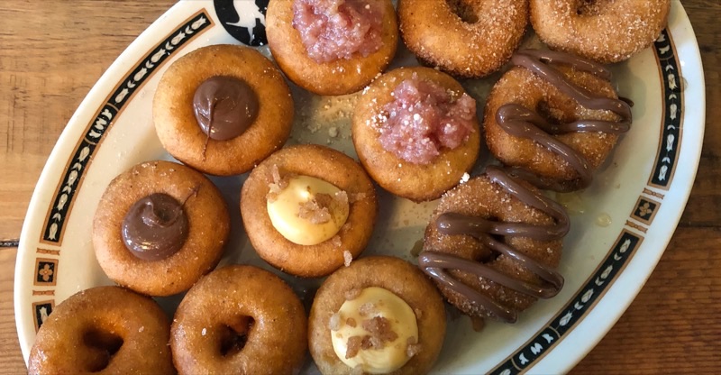 Pip's Original Doughnuts & Chai in Alameda — A small, beloved spot famous for its made-to-order mini doughnuts and unique, ho
