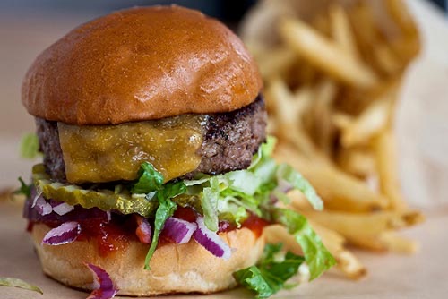 Little Big Burger in Northwest District — Specializing in perfectly-sized burgers made with fresh, local ingredients, Litt