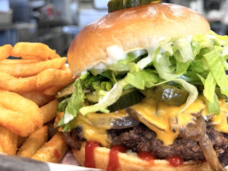 Stacked Burger Station in Hosford-Abernethy (SE) — Carrying on the legacy of a beloved Portland drive-in, Stacked Burger Station of