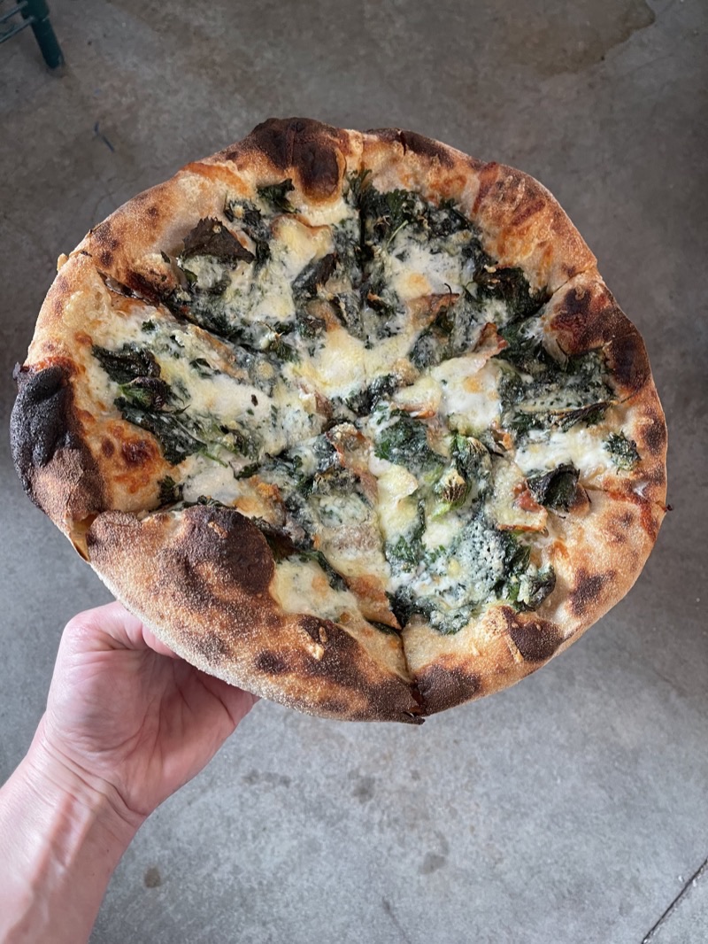 Lovely's Fifty/Fifty in Boise — Lovely's Fifty/Fifty stands out with its exceptional sourdough crust, offering a