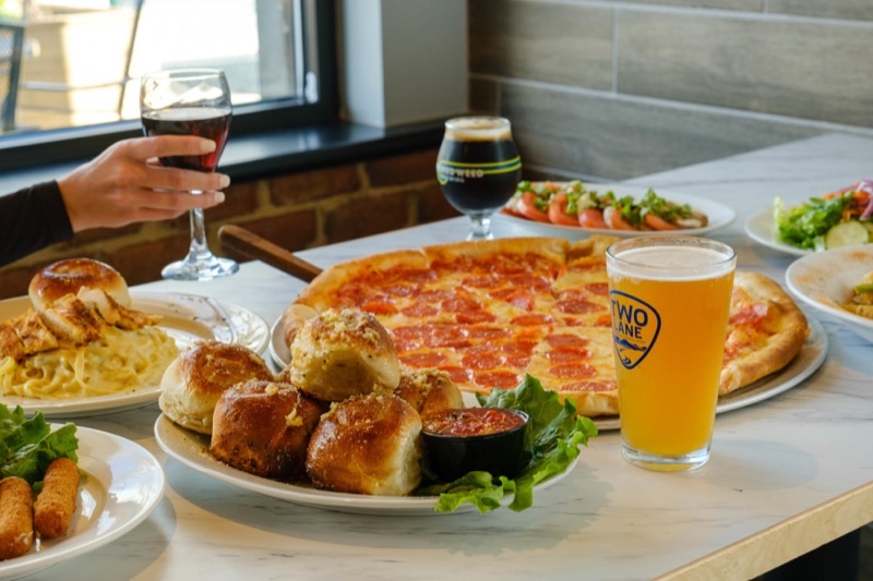 Ranch Pizza in Kerns — Ranch Pizza specializes in authentic Detroit-style pizza, known for its thick, a