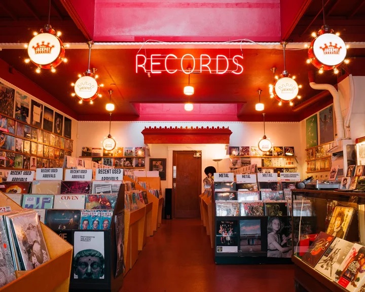Jackpot Records in Hawthorne — Jackpot Records is a highly respected shop known for its discerningly curated se
