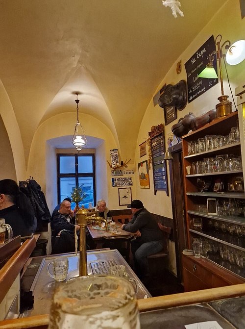 Pivnice U Hrocha in Malá Strana
