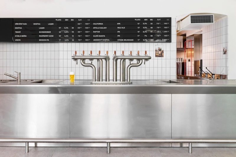 Automat Matuška taproom Prague Holešovice