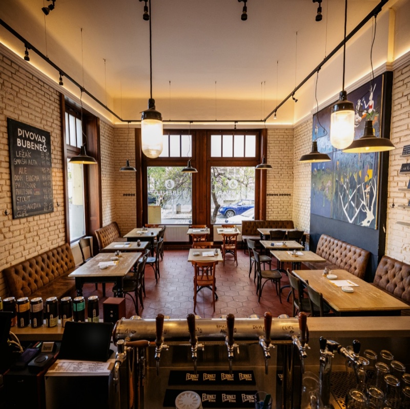 Pivovar Bubeneč brewpub Prague