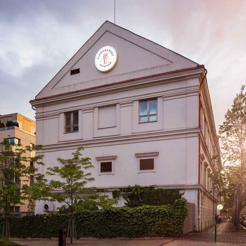 Vinohradský Pivovar Prague neighbourhood brewpub