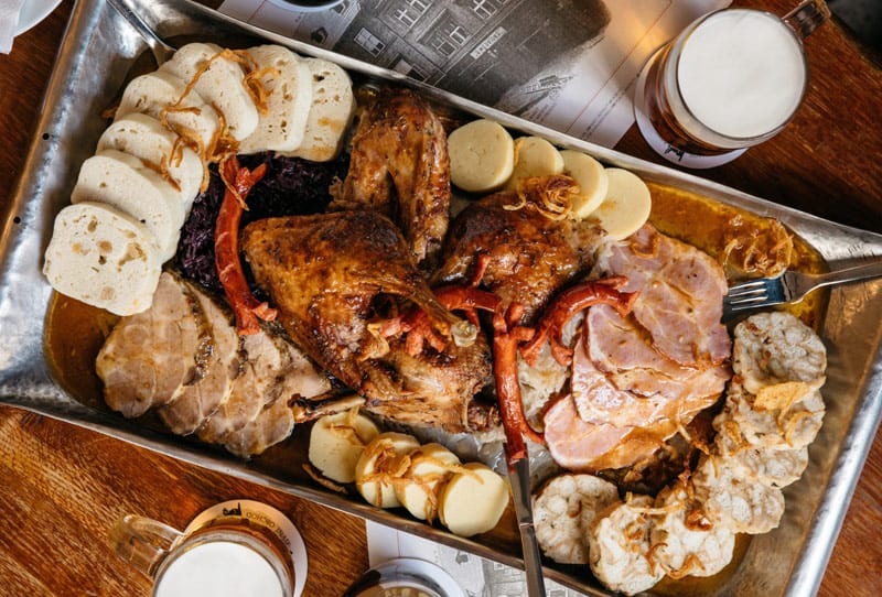 U Medvidku in Old Town (Staré Město) — One of Prague's oldest and most famous breweries, U Medvidku serves hearty Czech