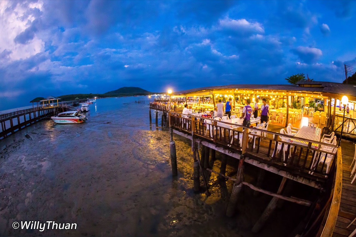 Laem Hin Seafood restaurant on Phuket's east coast