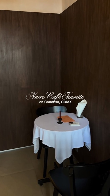 Quentin Café in Roma Condesa, Mexico City