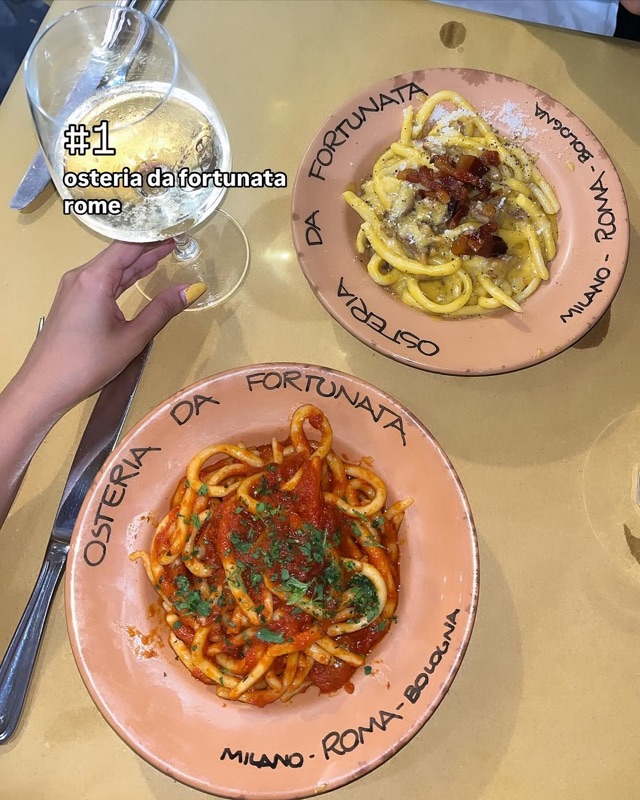 Osteria de Fortunata in Rome