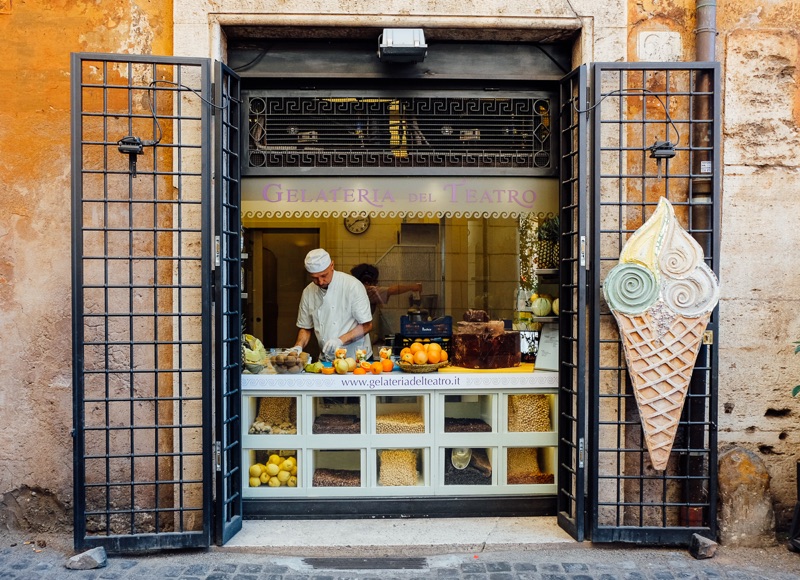 Gelateria del Teatro in Ponte, Rome