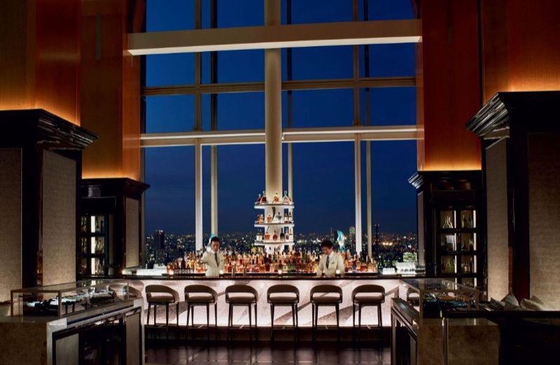 The Bar at The Ritz-Carlton Tokyo, 45th floor view