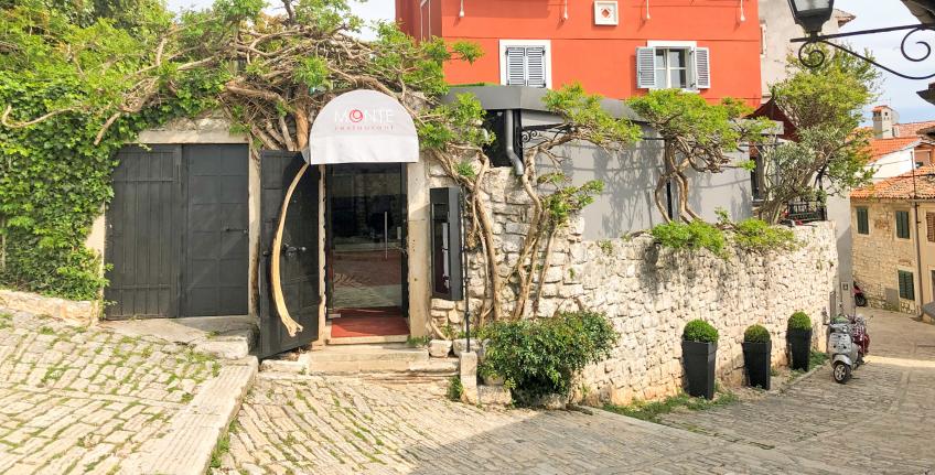 Restaurant Monte in Old Town (below St. Euphemia Church)