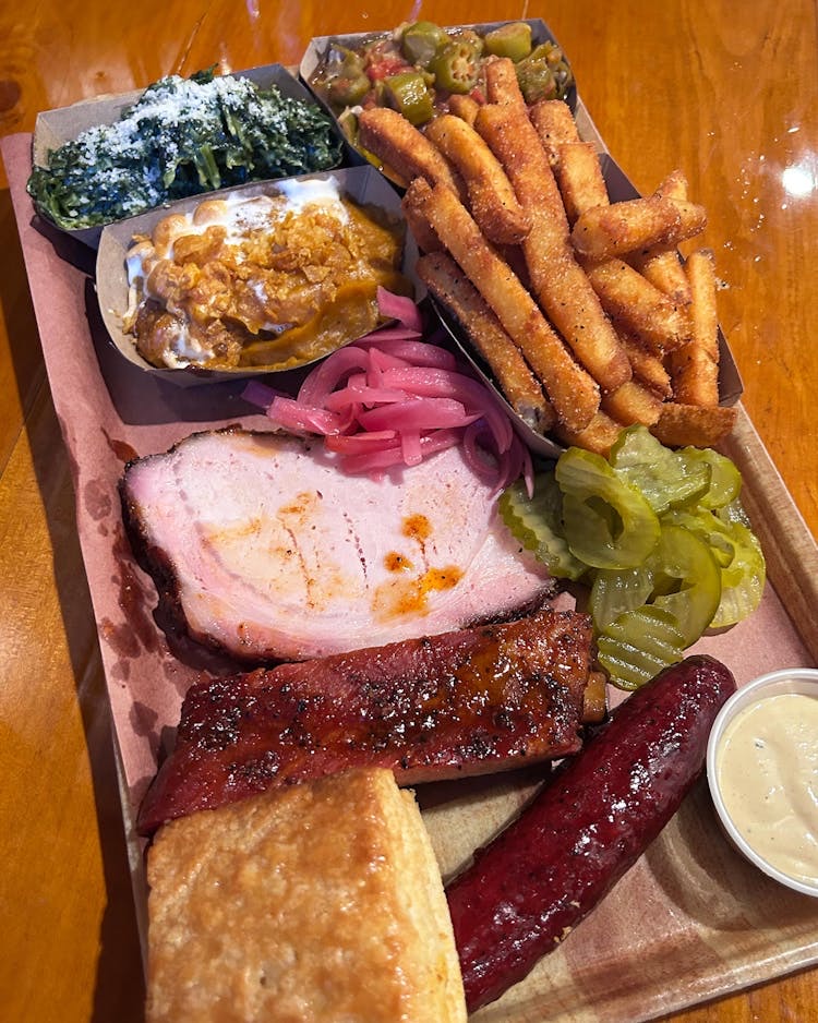Pinkerton's BBQ in Downtown / St. Paul Square — Originating from Houston, Pinkerton's brings a sophisticated touch to the San An