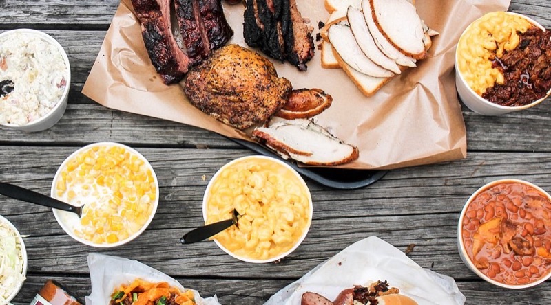 Two Bros. BBQ Market in Northwest Side / Shavano Park — Two Bros. BBQ Market offers mesquite-smoked meats in a casual, family-friendly m