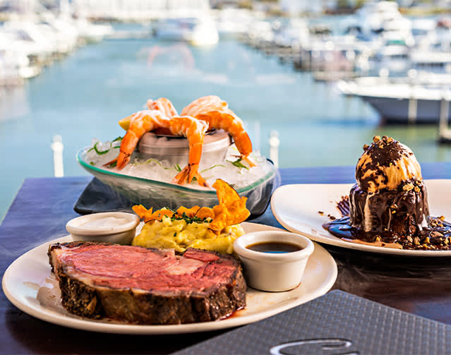 Chart House in Tower of the Americas — Located at the top of the iconic Tower of the Americas, Chart House offers a uni