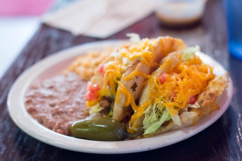 Ray's Drive Inn in West Side — Ray's Drive Inn is the legendary home of the original puffy taco, a San Antonio 