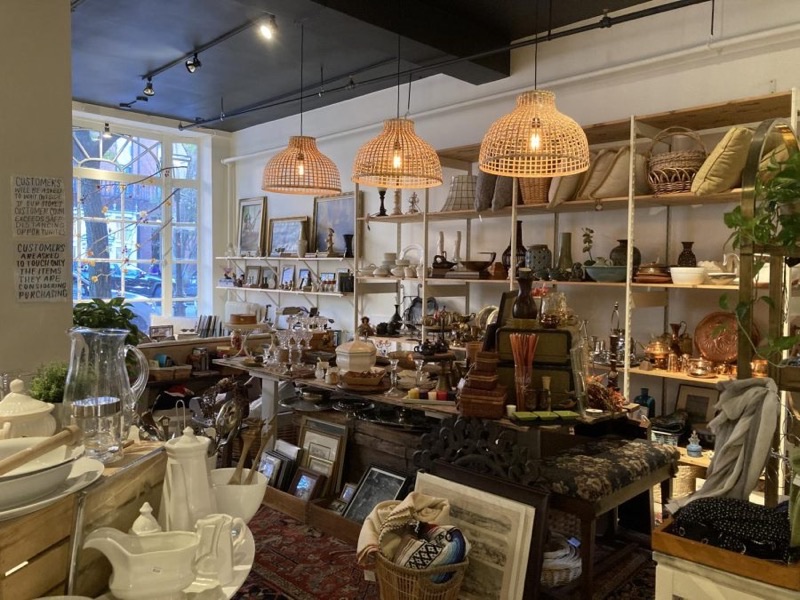 Curio Thrift Shop in Monte Vista — Curio Thrift Shop offers a charming and eclectic mix of vintage clothing, access