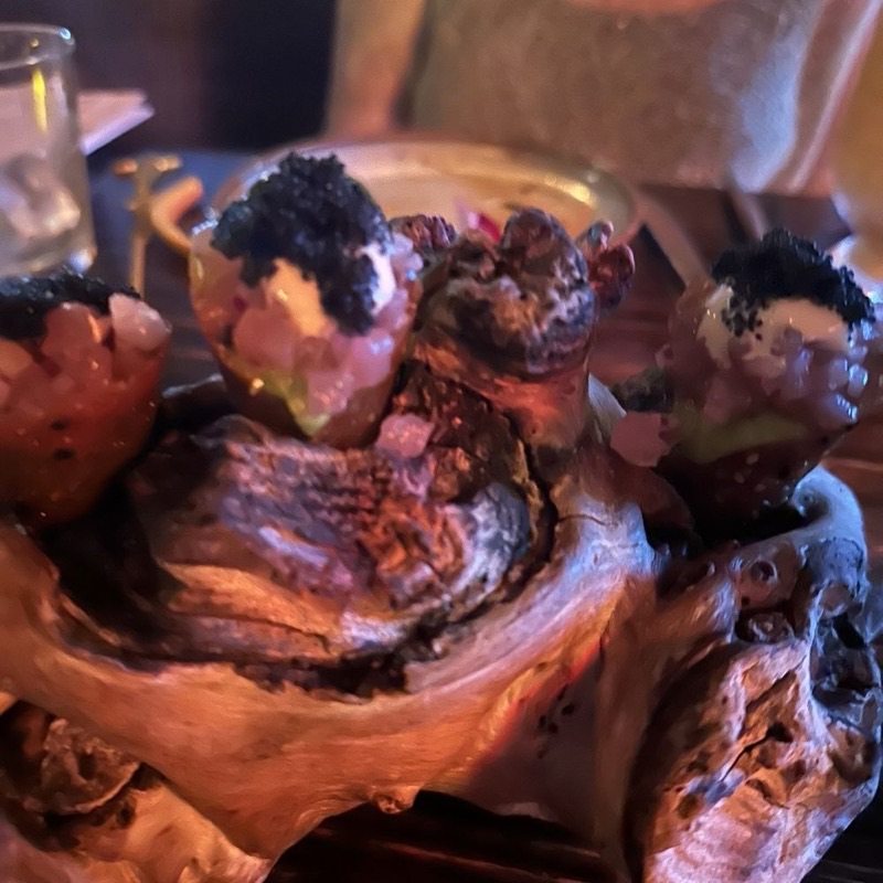 The Grass Skirt in Pacific Beach — Tucked behind a freezer door in a poke restaurant, The Grass Skirt is a vibrant 