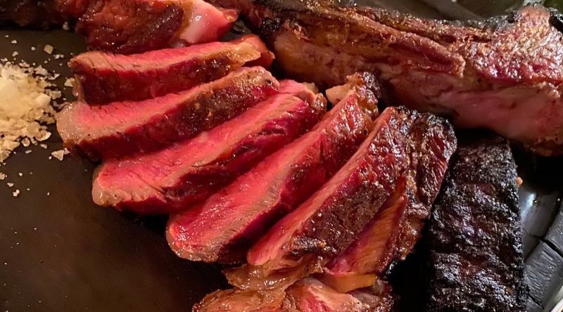 Born & Raised in Gaslamp Quarter — An opulent, multi-level steakhouse offering a theatrical dining experience with 