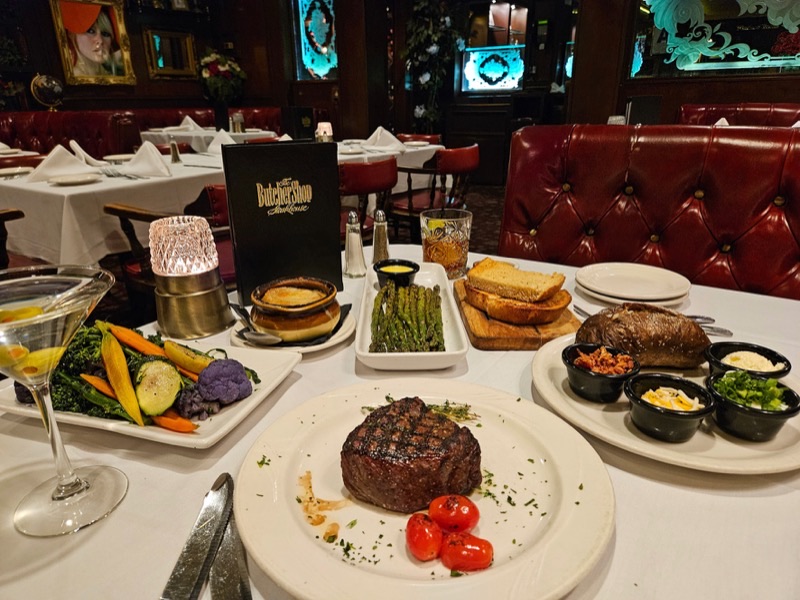The Butcher Shop Steakhouse in Kearny Mesa — An enduring San Diego institution, The Butcher Shop offers a classic, no-frills 