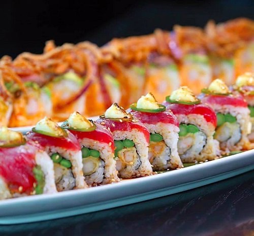 Harney Sushi in Old Town — Harney Sushi is a popular and lively spot known for its extensive menu of creati
