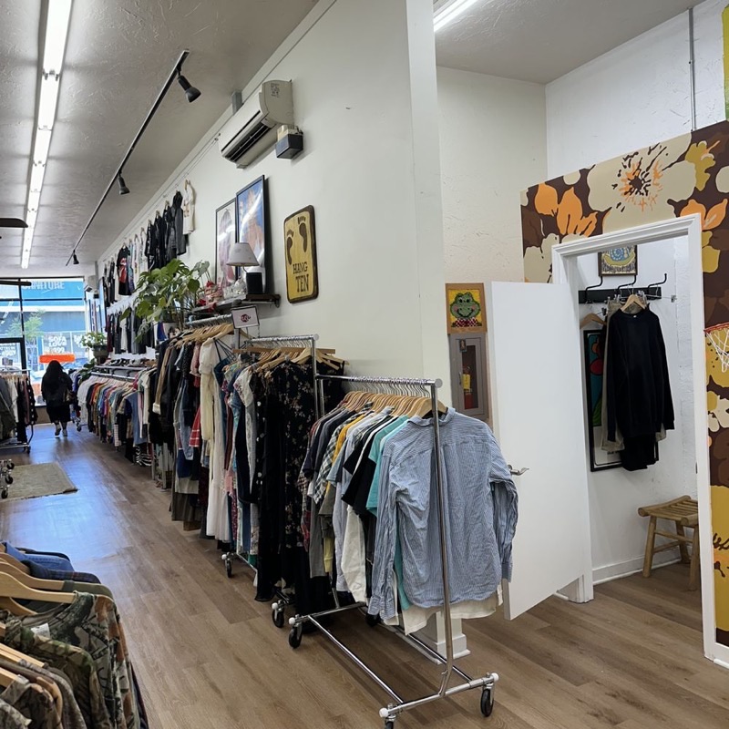 Thrift Trader in Normal Heights — Thrift Trader is a bustling, expansive store known for its massive selection of 