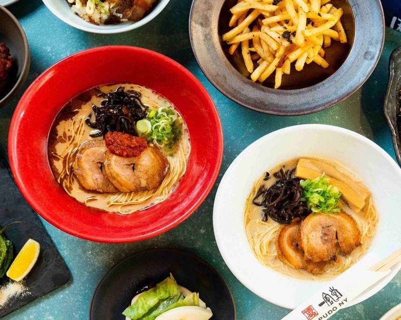 Ippudo SF in Financial District — A globally recognized ramen chain, Ippudo brings its renowned Hakata-style Tonko