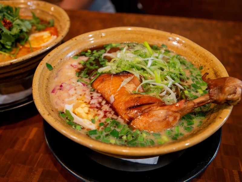 Nojo Ramen Tavern in Hayes Valley — Nojo Ramen Tavern offers a refined ramen experience specializing in Tori Paitan 