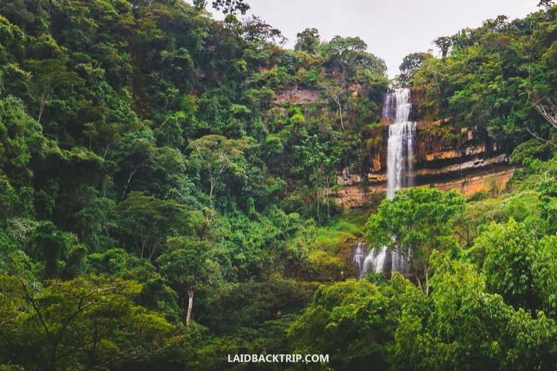 Juan Curí Waterfall in Juan Curí Parque Ecológico (30 min from San Gil)
