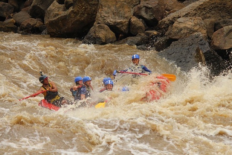 White Water Rafting — Río Fonce in Río Fonce (runs through San Gil)