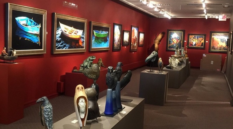 Manitou Galleries in Canyon Road — Manitou Galleries has two prime locations, one on Canyon Road and another near t