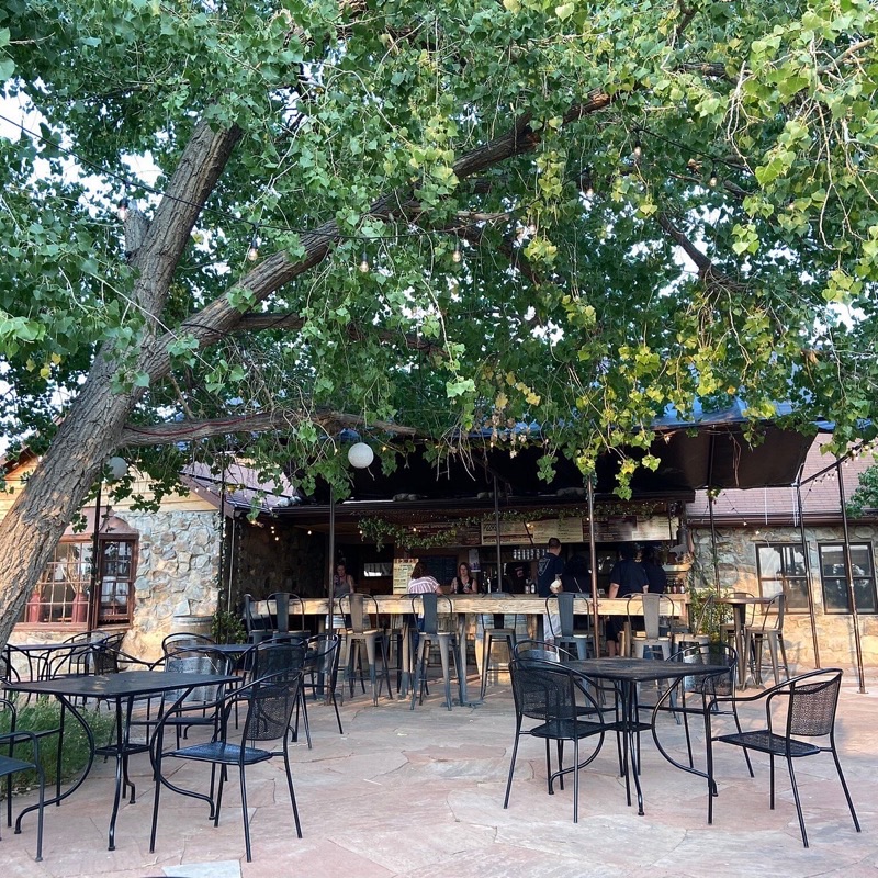 Beer Creek Brewing Co. in La Cienega (South Santa Fe) — Located just south of Santa Fe on the Turquoise Trail, Beer Creek offers a pictu
