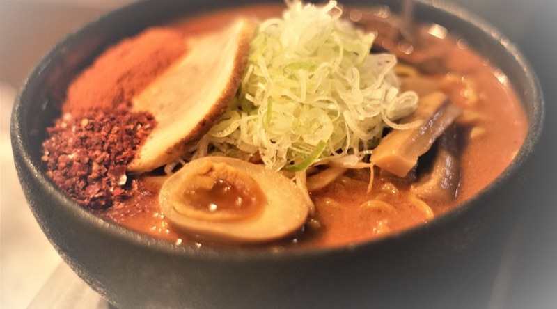 Ramen Haruka miso ramen in Sapporo