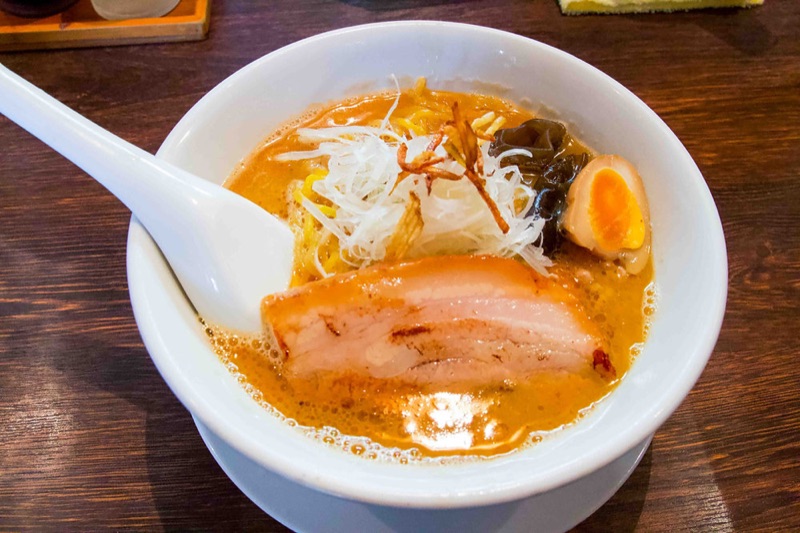 Yukikaze rich miso ramen in Sapporo